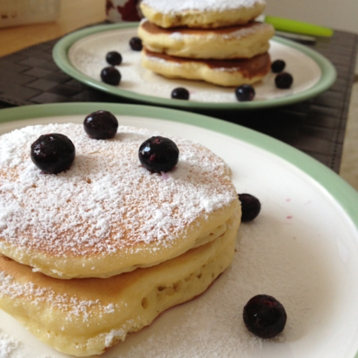 とろけるふわふわホットケーキ